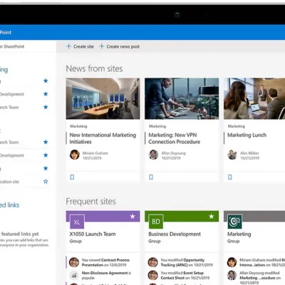 Intranet and extranet with SharePoint: improve business collaboration